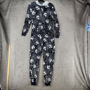Disney Sleepwear Womens Medium The Nightmare Before Christmas Black Hooded*GUC*